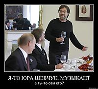 Я-ТО ЮРА ШЕВЧУК, МУЗЫКАНТ а ты-то сам кто?