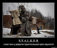 S.T.A.L.K.E.R и все таки у радости туриста вышел срок годности!