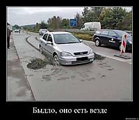 Быдло, оно есть везде 