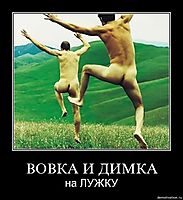 ВОВКА И ДИМКА на ЛУЖКУ