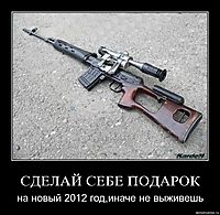 СДЕЛАЙ СЕБЕ ПОДАРОК на новый 2012 год,иначе не выживешь