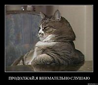 ПРОДОЛЖАЙ,Я ВНИМАТЕЛЬНО СЛУШАЮ 