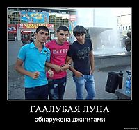 ГААЛУБАЯ ЛУНА обнаружена джигитами