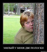 МИЛЫЙ У МЕНЯ ДВЕ ПОЛОСКИ 