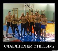 СЛАВЯНЕ,ЧЕМ ОТВЕТИМ? 