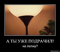 А ТЫ УЖЕ ПОДРАЧИЛ? на лапму?