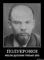 ПОЛУКРОВКИ несли русским только зло