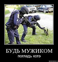 БУДЬ МУЖИКОМ погладь котэ