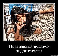 Правильный подарок на День Рождения