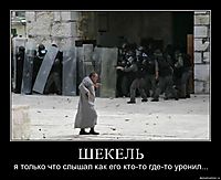 ШЕКЕЛЬ я только что слышал как его кто-то где-то уронил...