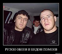 РУЛОН ОБОЕВ И БИДОН ПОМОЕВ 