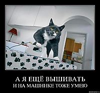 А Я ЕЩЁ ВЫШИВАТЬ И НА МАШИНКЕ ТОЖЕ УМЕЮ