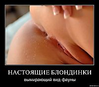 НАСТОЯЩИЕ БЛОНДИНКИ вымирающий вид фауны