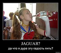 JAGUAR? да что я дура эту гадость пить?