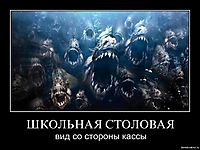 ШКОЛЬНАЯ СТОЛОВАЯ вид со стороны кассы