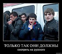 ТОЛЬКО ТАК ОНИ ДОЛЖНЫ смотреть на русского