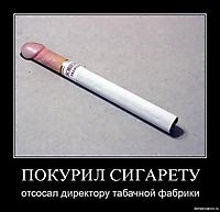 ПОКУРИЛ СИГАРЕТУ отсосал директору табачной фабрики