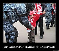 ОРГАНИЗАТОР МАНЕЖКИ ЗАДЕРЖАН 