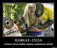 КАВКАЗ - СИЛА рюзкие тёлки любят гордых кавказских нохчо!