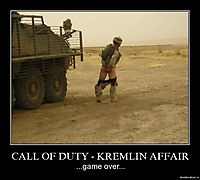 CALL OF DUTY - KREMLIN AFFAIR ...game over...