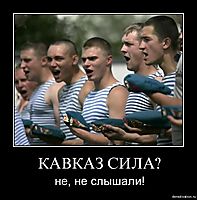 КАВКАЗ СИЛА? не, не слышали!