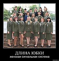 ДЛИНА ЮБКИ женская сигнальная система