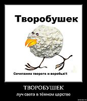 ТВОРОБУШЕК луч света в тёмном царстве