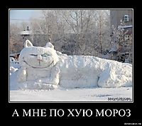А МНЕ ПО ХУЮ МОРОЗ 