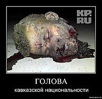 ГОЛОВА кавказской национальности