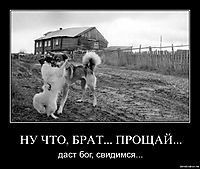 НУ ЧТО, БРАТ... ПРОЩАЙ... даст бог, свидимся...