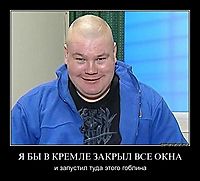 Я БЫ В КРЕМЛЕ ЗАКРЫЛ ВСЕ ОКНА и запустил туда этого гоблина