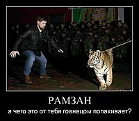 РАМЗАН а чего это от тебя говнецом попахивает?