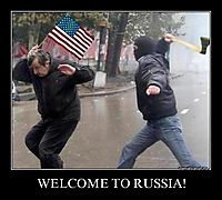 WELCOME TO RUSSIA! 