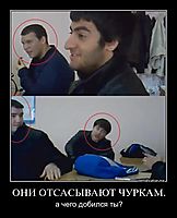ОНИ ОТСАСЫВАЮТ ЧУРКАМ. а чего добился ты?