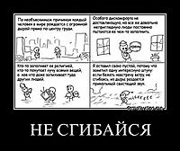 НЕ СГИБАЙСЯ 