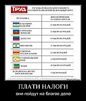 ПЛАТИ НАЛОГИ они пойдут на благое дело