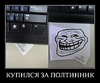 КУПИЛСЯ ЗА ПОЛТИННИК 