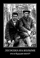 ЛЕСОСЕКА НА КОЛЫМЕ это их будущее место!!!