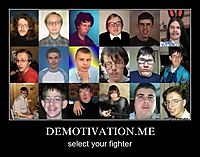 DEMOTIVATION.ME select your fighter