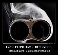 ГОСТЕПРИИМСТВО САГРЫ глазами цыган и их шавок чурбанья