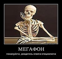 МЕГАФОН пожалуйста, дождитесь ответа специалиста