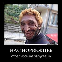 НАС НОРВЕЖЦЕВ стрельбой не запугаешь