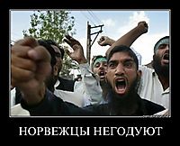НОРВЕЖЦЫ НЕГОДУЮТ 