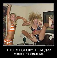 НЕТ МОЗГОВ? НЕ БЕДА! главное что есть пизда