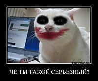 ЧЕ ТЫ ТАКОЙ СЕРЬЕЗНЫЙ? 