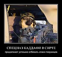 СПЕЦНАЗ КАДДАФИ В СИРТЕ продолжает успешно отбивать атаки посранцев
