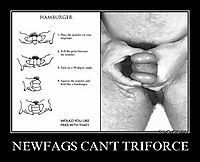 NEWFAGS CAN'T TRIFORCE 