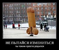 НЕ ПЫТАЙСЯ ИЗМЕНИТЬСЯ ты таким просто родился