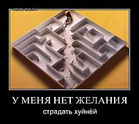 У МЕНЯ НЕТ ЖЕЛАНИЯ страдать хуйнёй