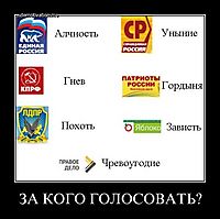 ЗА КОГО ГОЛОСОВАТЬ? 
